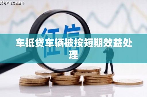 博望车抵贷车辆被按短期效益处理